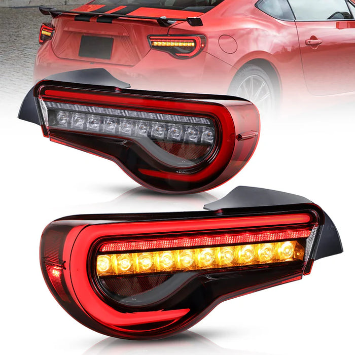 VLAND Full LED Tail Lights for Toyota 86 GT86 2012-2020 Subaru BRZ 2013-2020 Scion FR-S 2013-2020