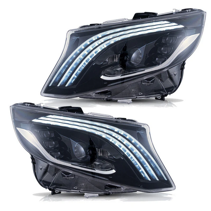 VLAND LED Headlights For 2016-2023 Mercedes Benz V-Class Metris/Vito W447