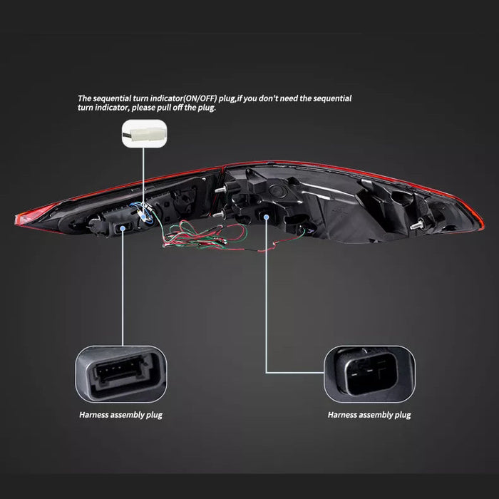 VLAND OLED Rückleuchten für BMW 4er 2. Generation (G22/G23/G26) 2020-2022