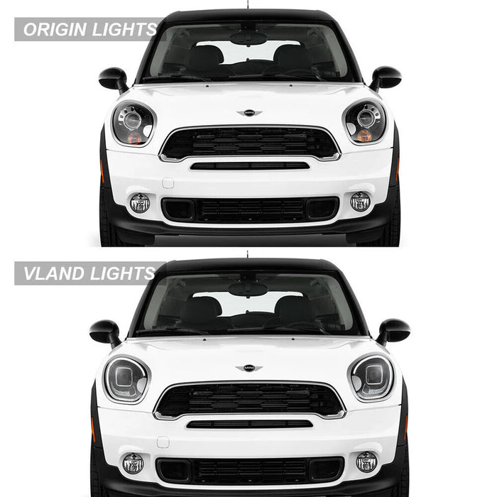 VLAND LED Headlights For 2010-2016 Bmw Mini Countryman R60