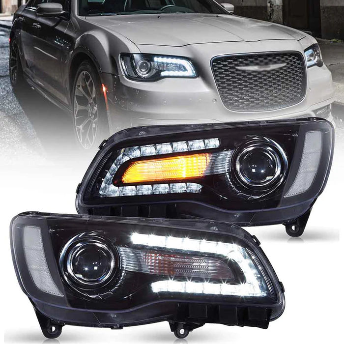 VLAND LED Headlights For 2011–2023 Chrysler 300