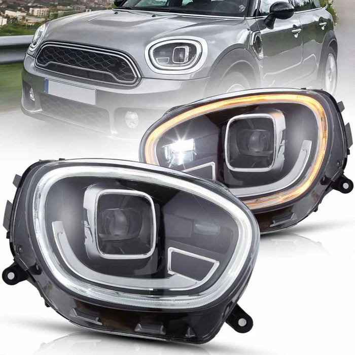 VLAND LED Headlights For 2017-2020 BMW Mini Countryman F60