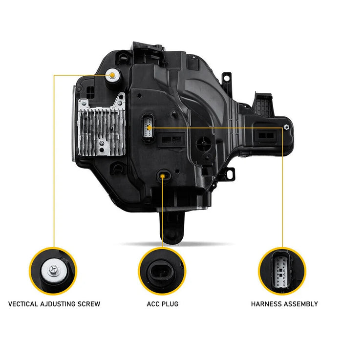 VLAND LED Headlights For 2021-2024 Ford Bronco