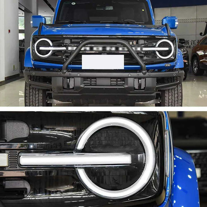 VLAND LED Headlights For 2021-2024 Ford Bronco