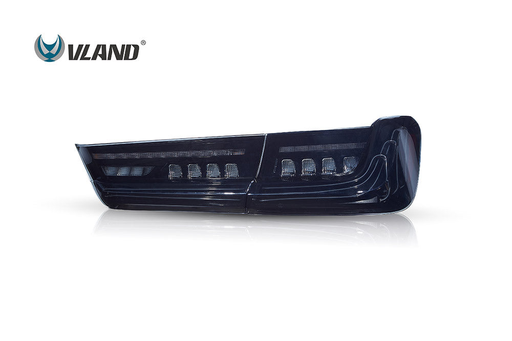 VLAND LED Laser Taillights For 2019-2023 BMW 3-Series G20 W/Sequential Amber Turn Signals