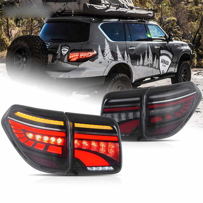 VLAND LED Taillights For 2017-2020 Nissan Armada (Y62) & 2010-2019 Patrol