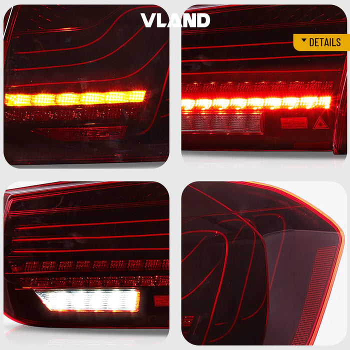 VLAND LED Taillights For 2012-2018 BMW 3 Series F30 M3 F80 Laser DRL