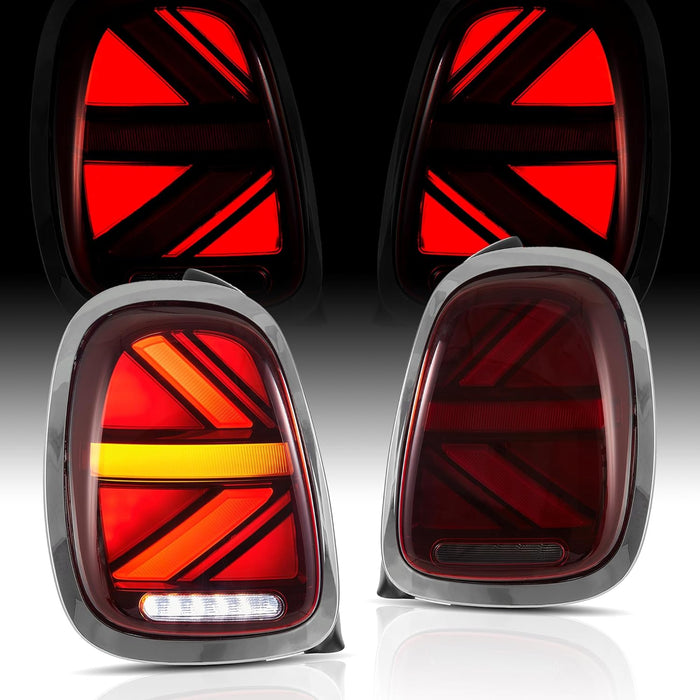 VLAND Full LED Tail Lights Lamps For BMW Mini F-Series 2014-2019 (F55/F56/F57)