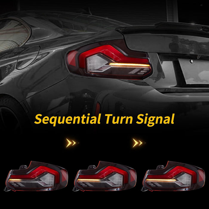 VLAND LED Taillights For 2014-2021 BMW 2 Series M2 F87 F22 F23