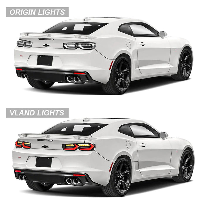 VLAND LED Taillights For 2019-2024 Chevrolet Camaro