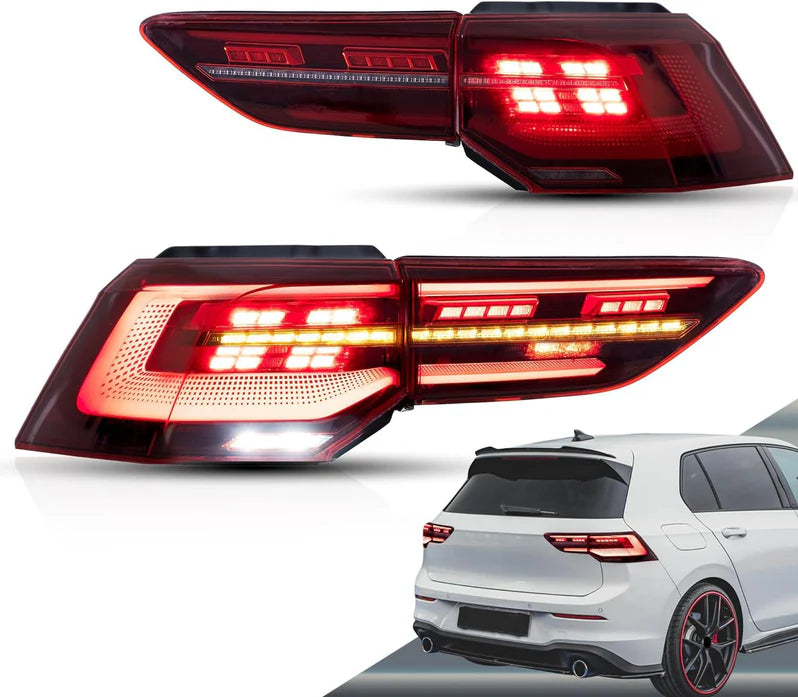 VLAND LED Tail Lights For Golf Mk8 2022-2024 (Europe is 2020-2024)