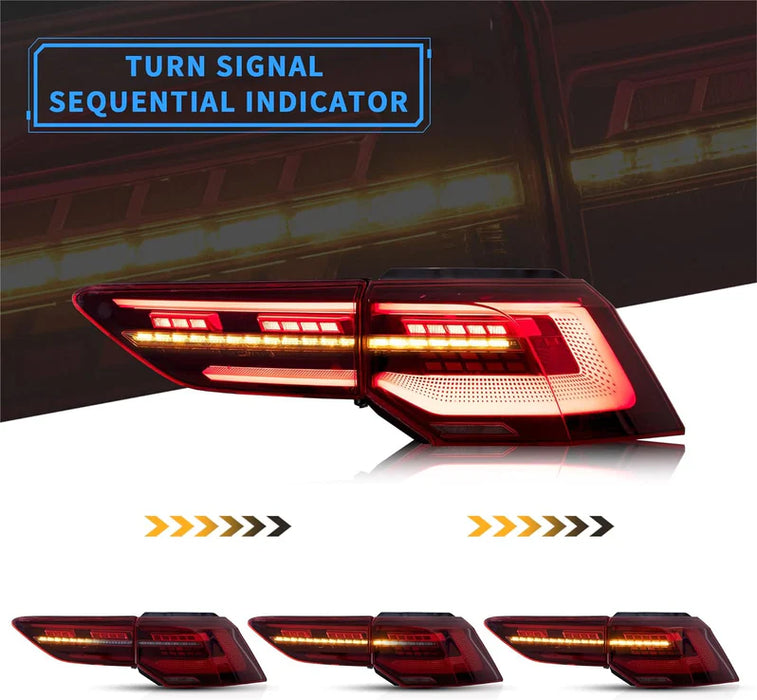 VLAND LED Tail Lights For Golf Mk8 2022-2024 (Europe is 2020-2024)