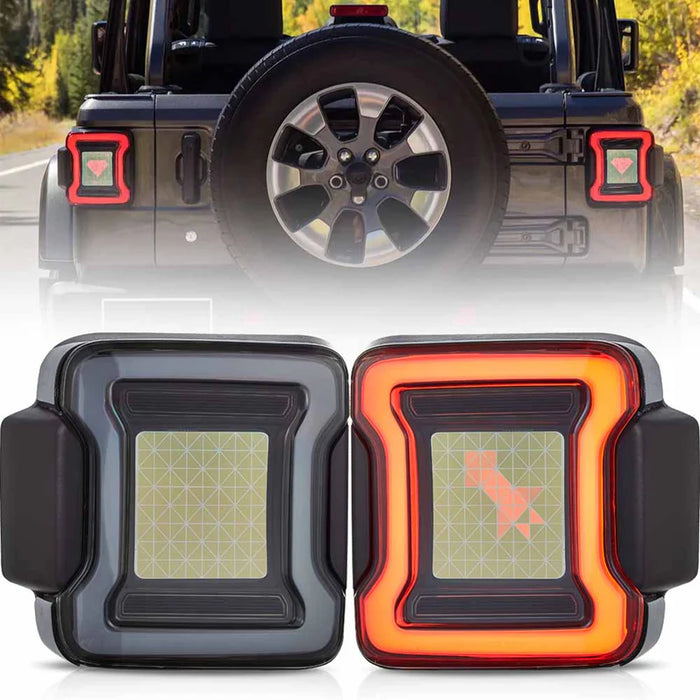 VLAND OLED Taillights For 2018-2023 Jeep Wrangler JL JLU