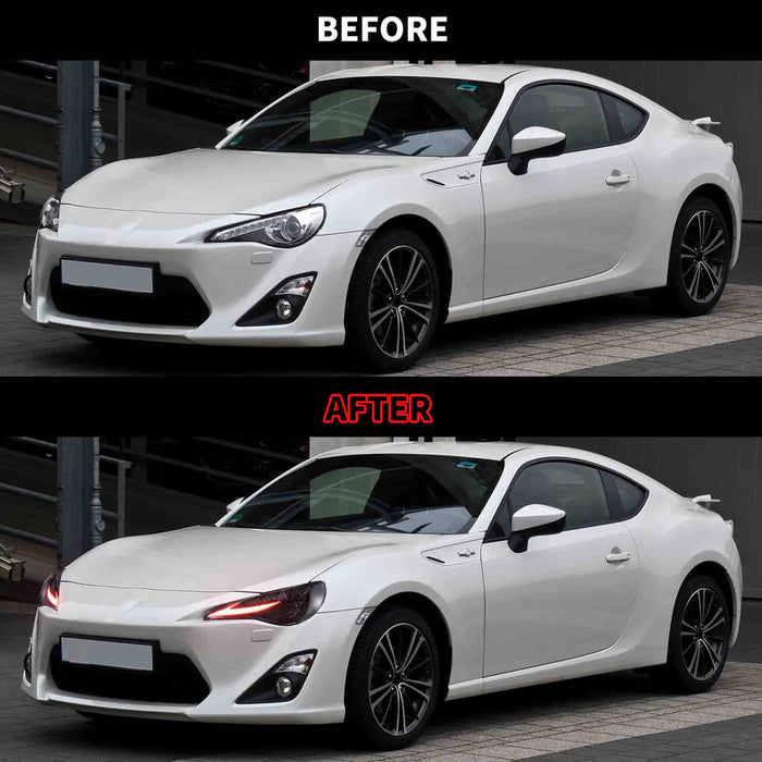 VLAND RGB LED Headlights For 2012-2021 Toyota 86 GT86, Scion Frs, Subaru Brz