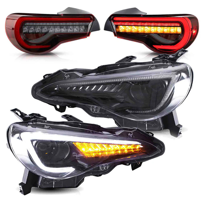 VLAND LED Taillights & Headlights For 2012-2020 Toyota 86 GT86, Subaru BRZ, Scion FRS