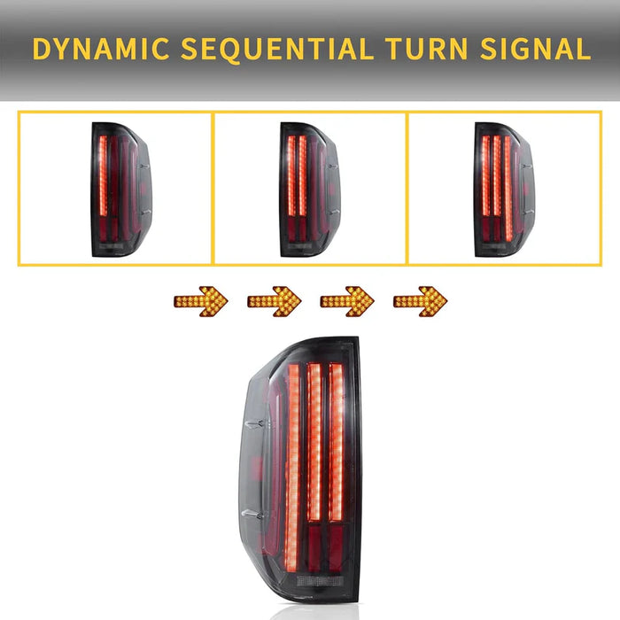 VLAND LED Taillights For Toyota Tundra 2014-2021 2n Gen (Second generation XK50)