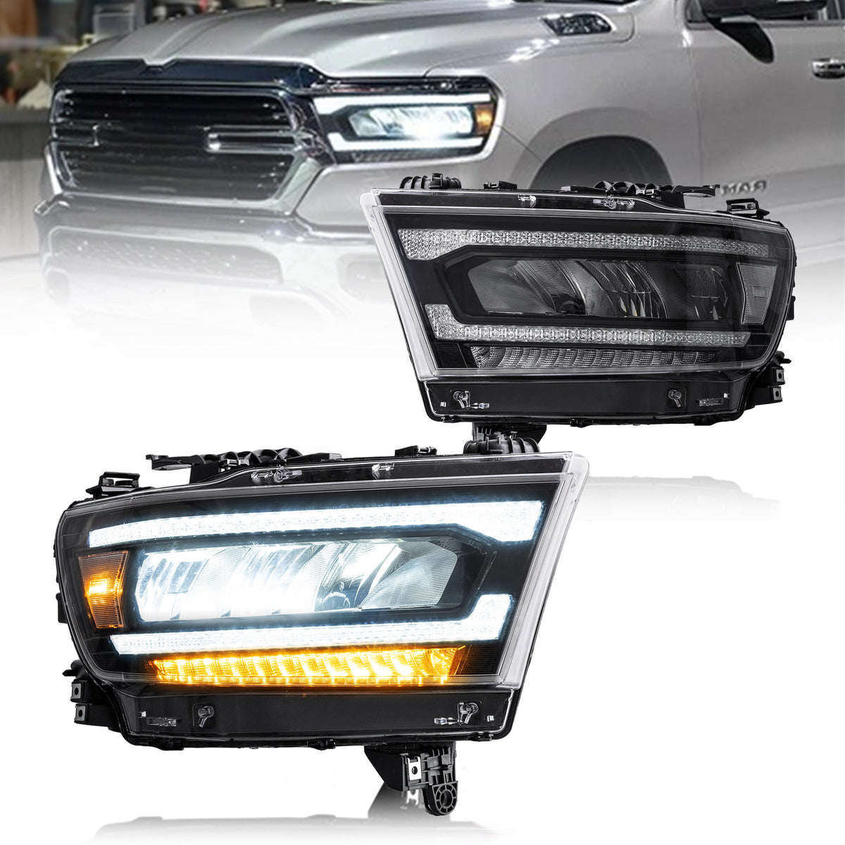 VLAND Full LED Headlights For Dodge Ram 2019-UP — VLAND Official