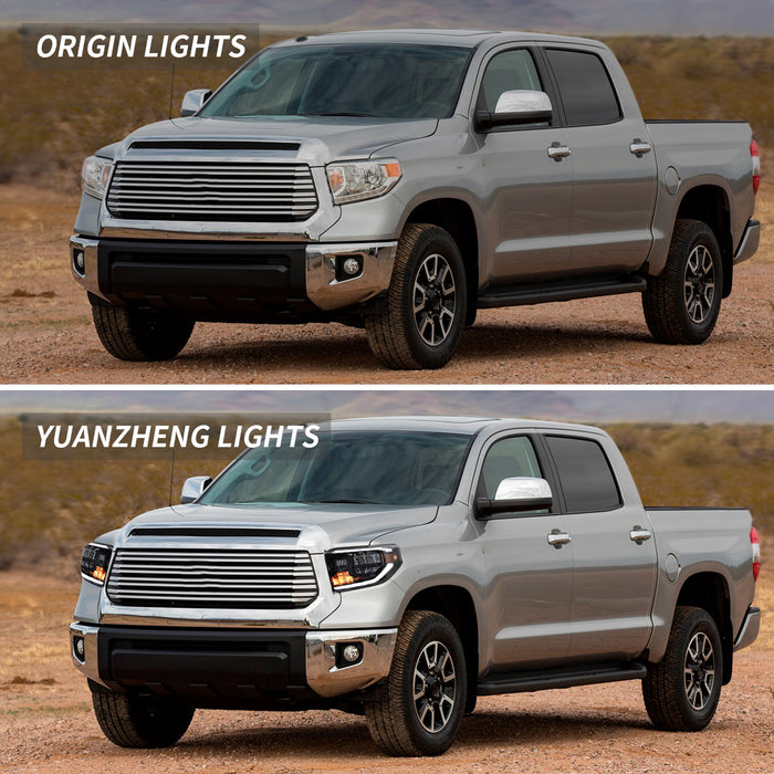 2014 toyota tundra headlights