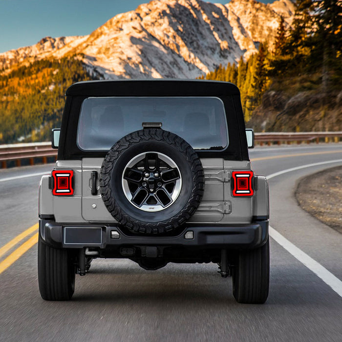 Jeep Wrangler rear lights